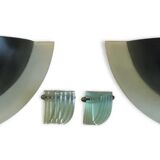2 wall lamps, style 1980
