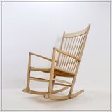 Hans Wegner J16 Rocking chair by Kvist Mobler A/S, Denmark 1970