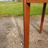 Art deco mahogany and pine table