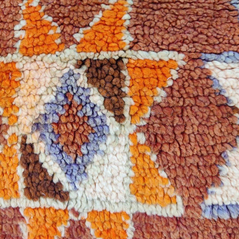 Coussin Boujad étoile berbère 40x60