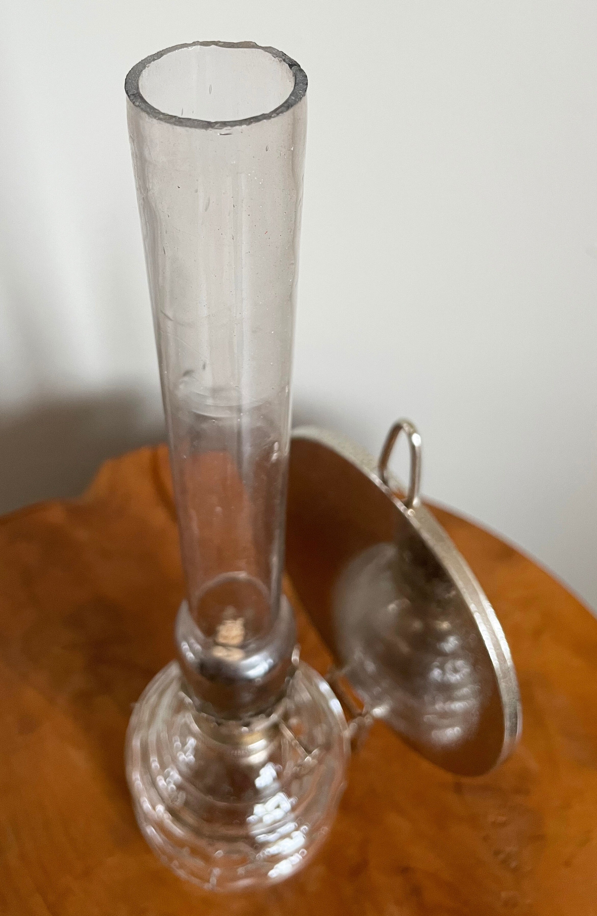 Set of 2 Hong Kong Vintage Oil Lamps