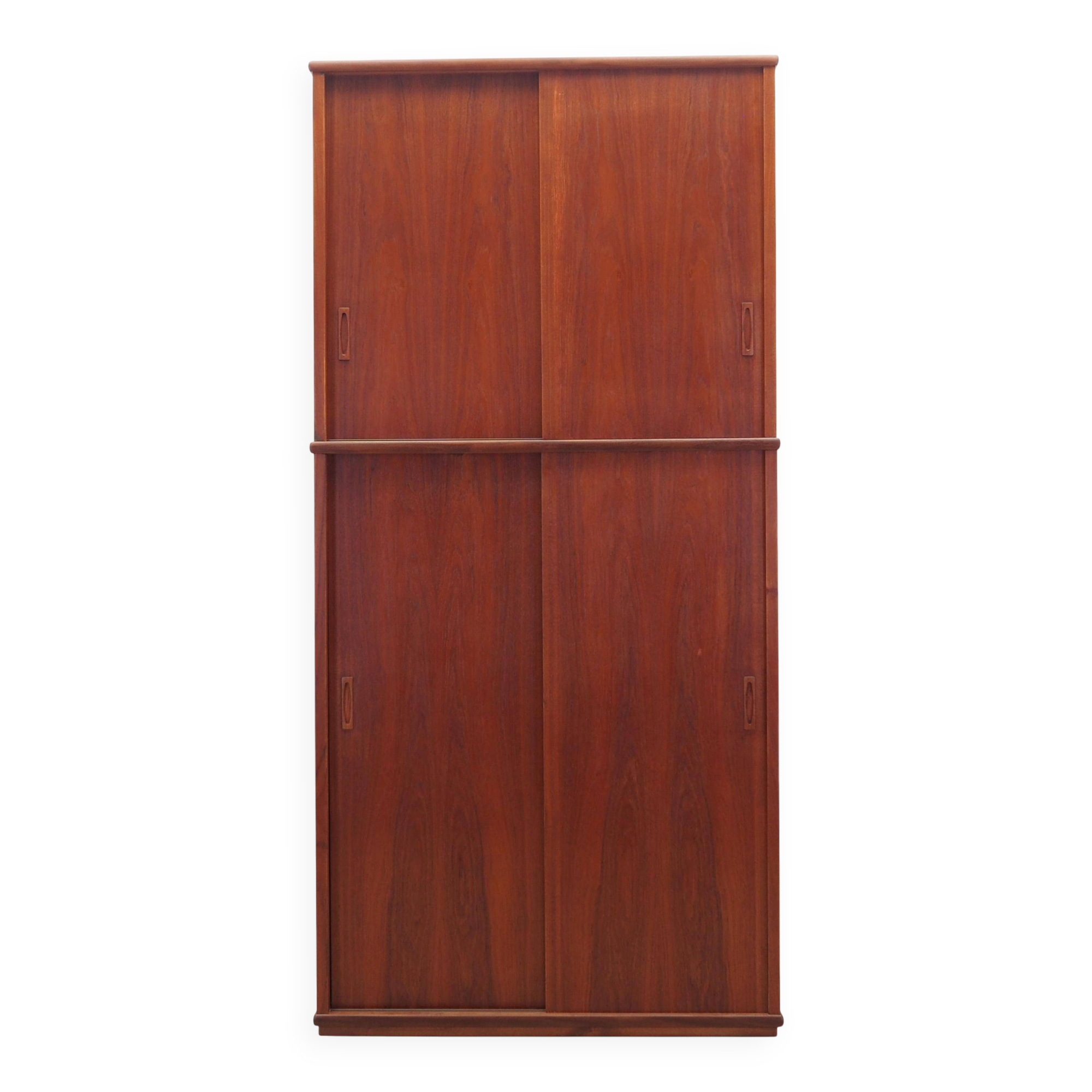 Teak wardrobe, Danish design, 1970s, production: Denmark