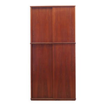 Armoire en teck, design danois, années 1970, production : Danemark