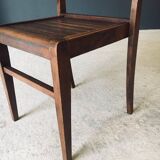 Reconstruction Dining Chair attributed to Rene Gabriel, France, 1940s