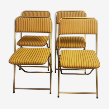 4 folding lafuma chairs 70