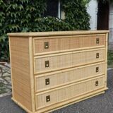 Dal vera rattan chest of drawers
