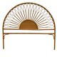 Rattan headboard, France 1960s