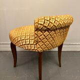 Antique toad armchair