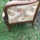 Pair of armchairs restoration 19th era