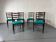 Mid-century modern Danish teak dining chairs from the 1950s, set of 6.