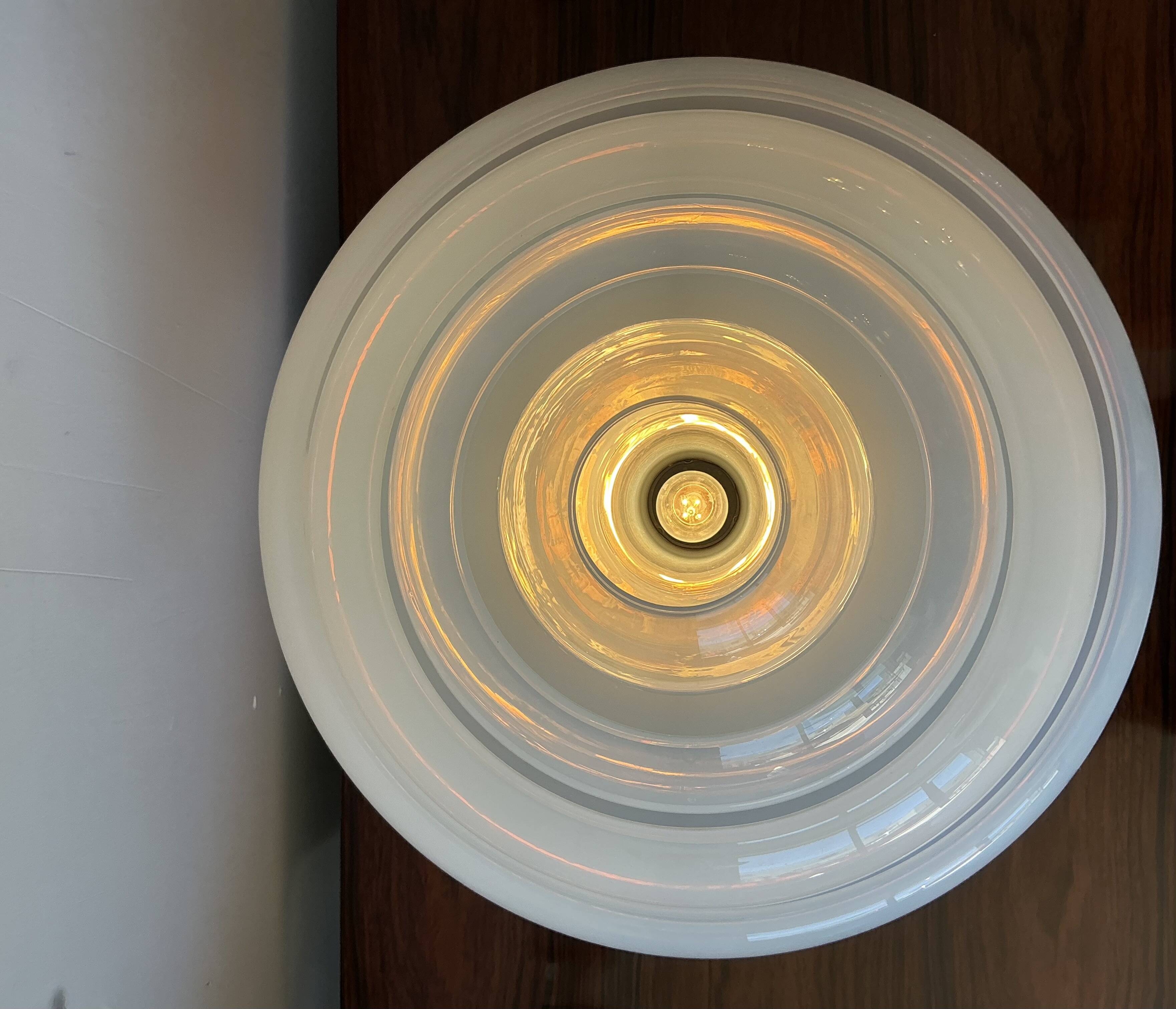 Lotus lamp by Carlo Nason for Mazzega 1968