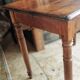 Early 20th century oak side table