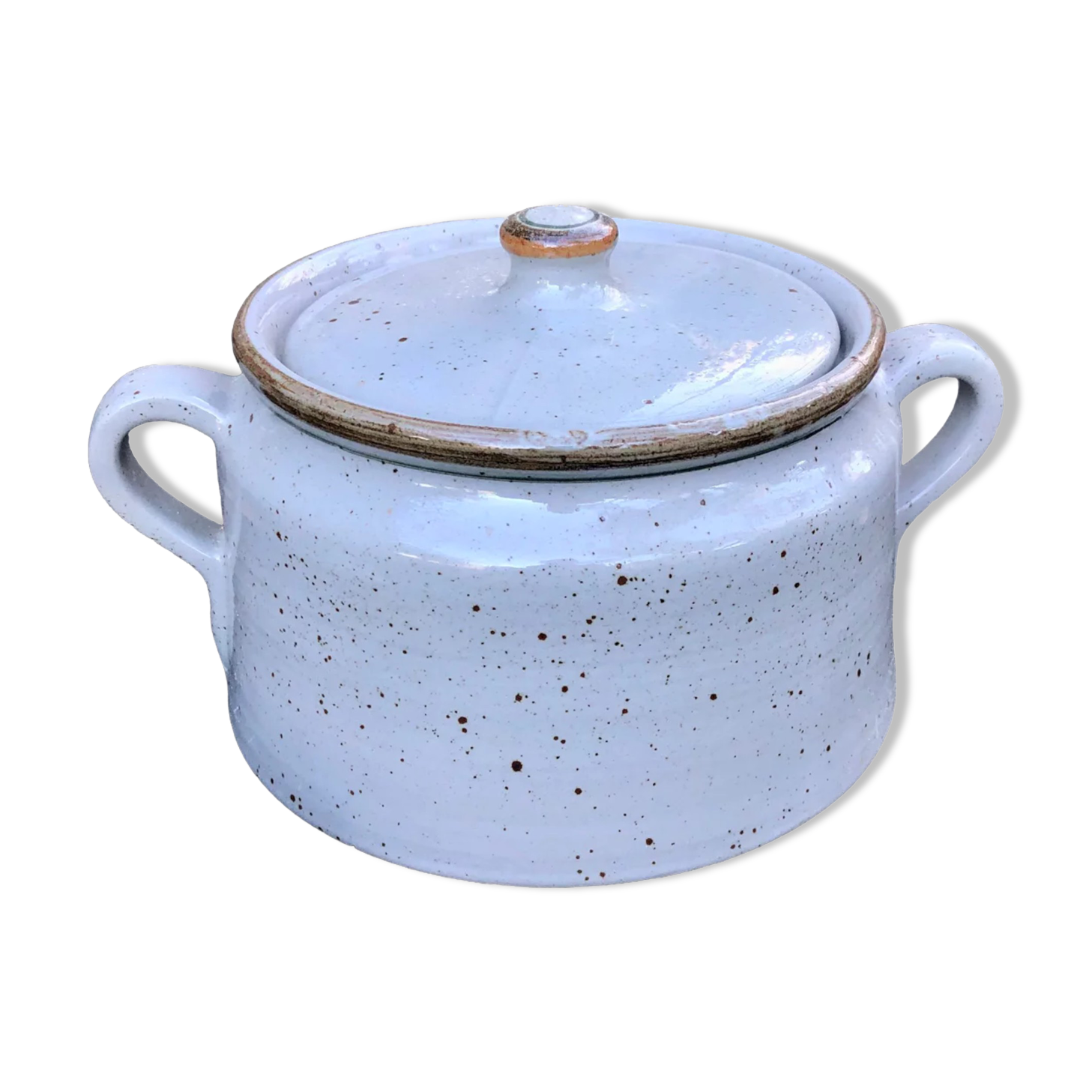 Glazed stoneware tureen