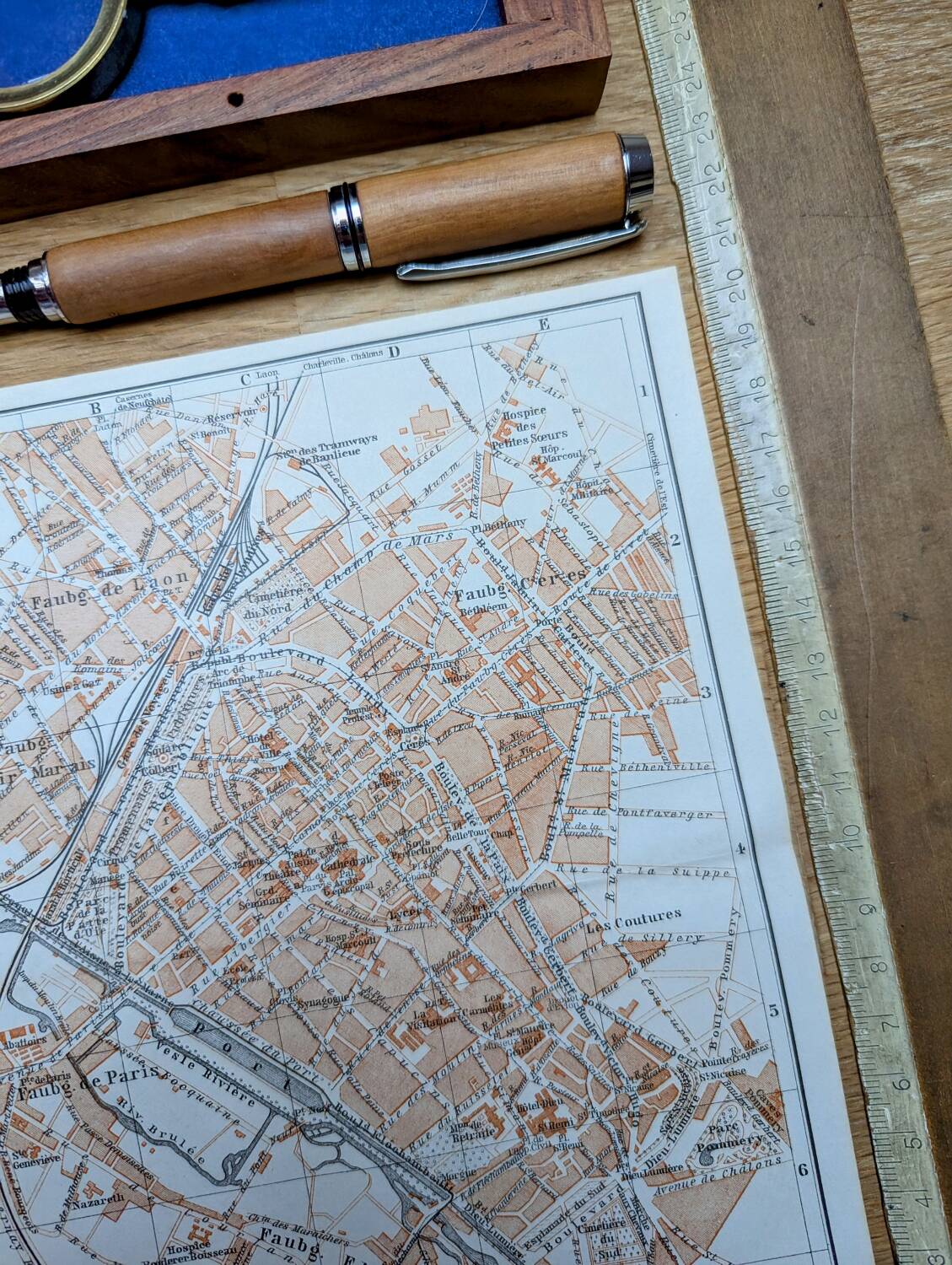 Printed in 1908, Reims, Marne, France.