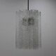 Vintage Glass Chandelier by Kamenický Šenov, 1960s