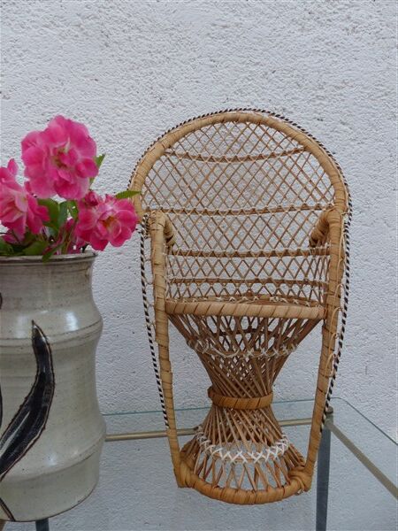 Emmanuelle mini rattan armchair