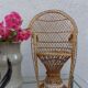 Fauteuil Emmanuelle mini en rotin