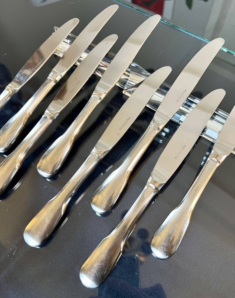Vintage Knives - Stainless Steel - Old Cutlery - Tableware Service