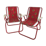 Pair of folding chairs children