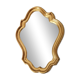 Baroque mirror in gilded wood from the 1960s.