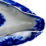 Large antique gravy boat on a Sarreguemines U&C earthenware tray