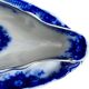 Large antique gravy boat on a Sarreguemines U&C earthenware tray