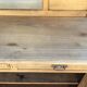 Two-body oak sideboard from the 1940s; stripped