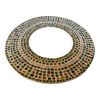 Handcrafted mosaic mirror