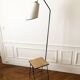Lampadaire tablette et porte revue 1960