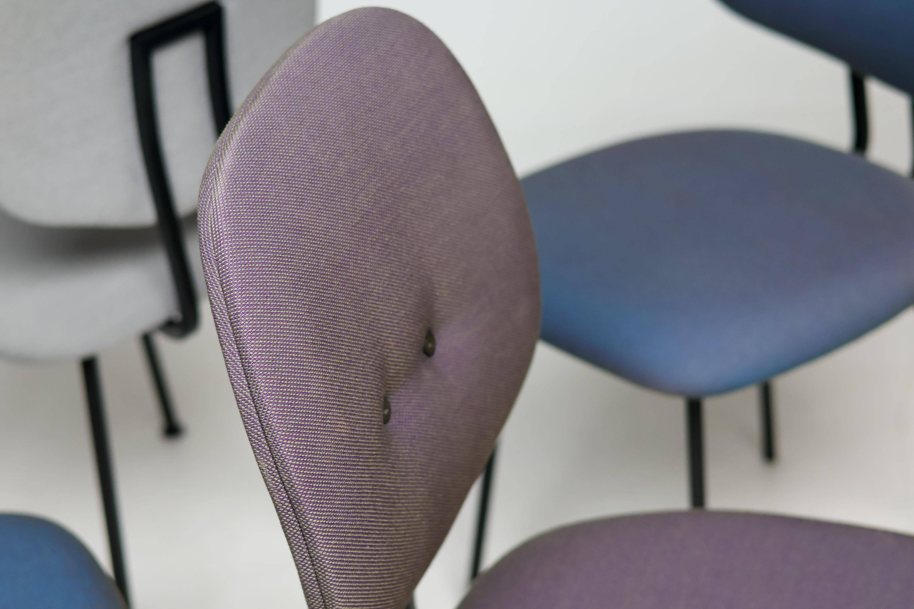 Monumental acquisition: 11 x Maarten Baas "101" chairs - Custom Camira Main Line