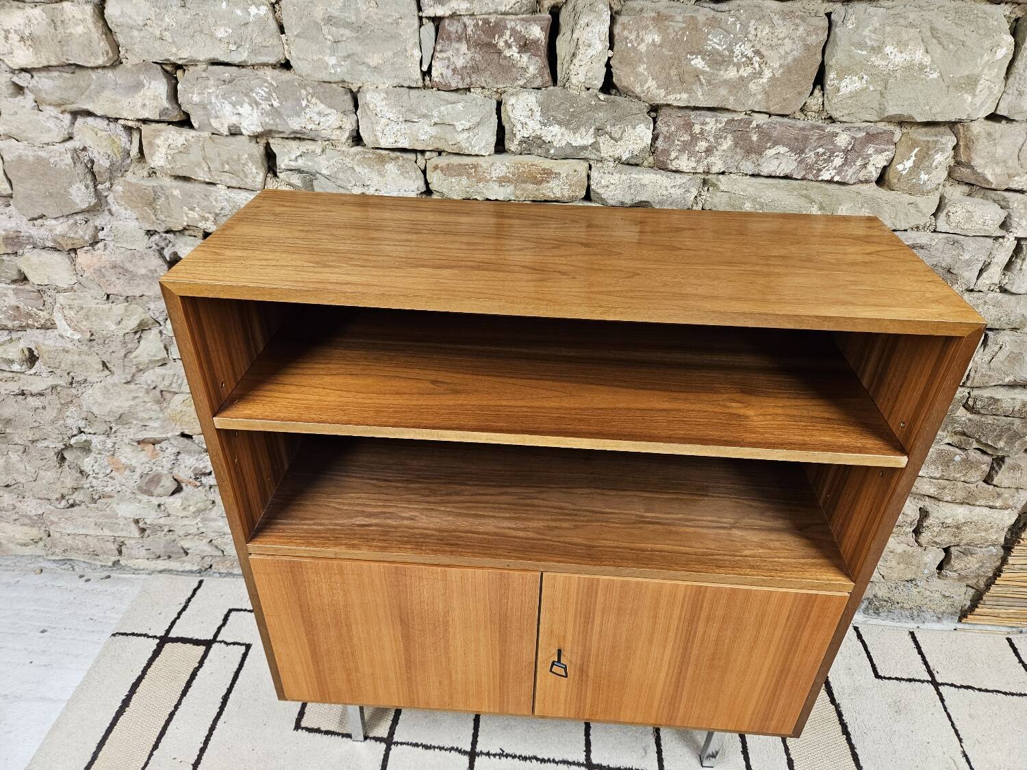 Small vintage bookcase 1970