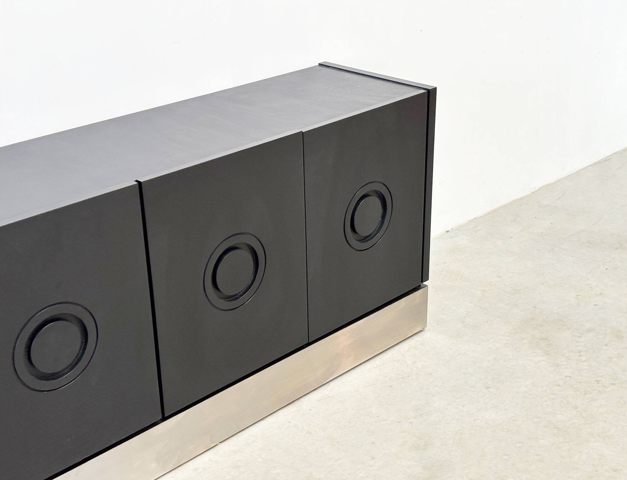Brutalist 1970's Belgian sideboard