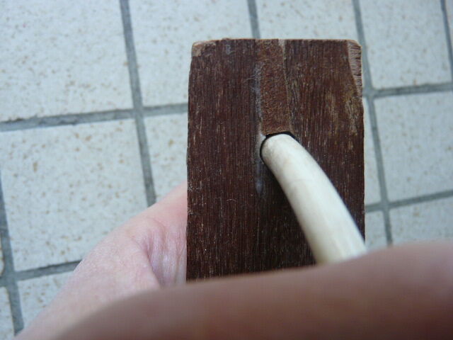 Pair of vintage Philips wood and opaline wall lamps