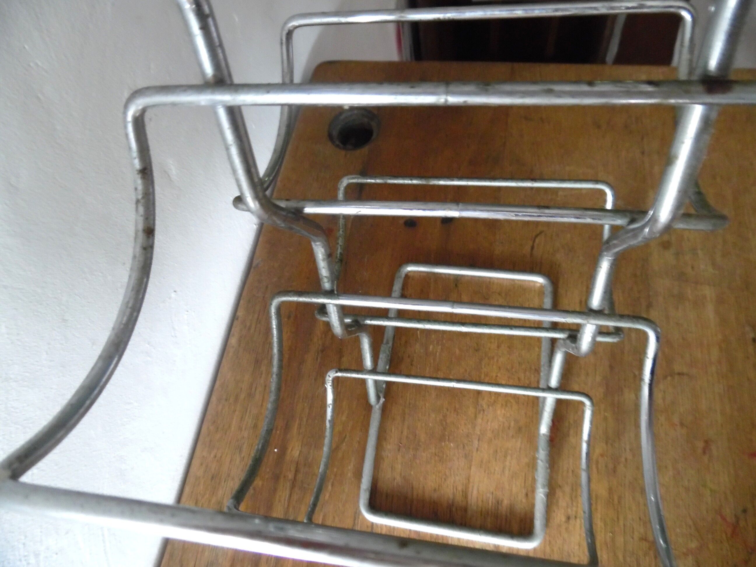 Iron bottle holder, industrial