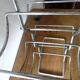 Iron bottle holder, industrial