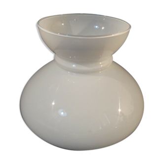 Opaline coupole vasque pour lustre ancien petit modele