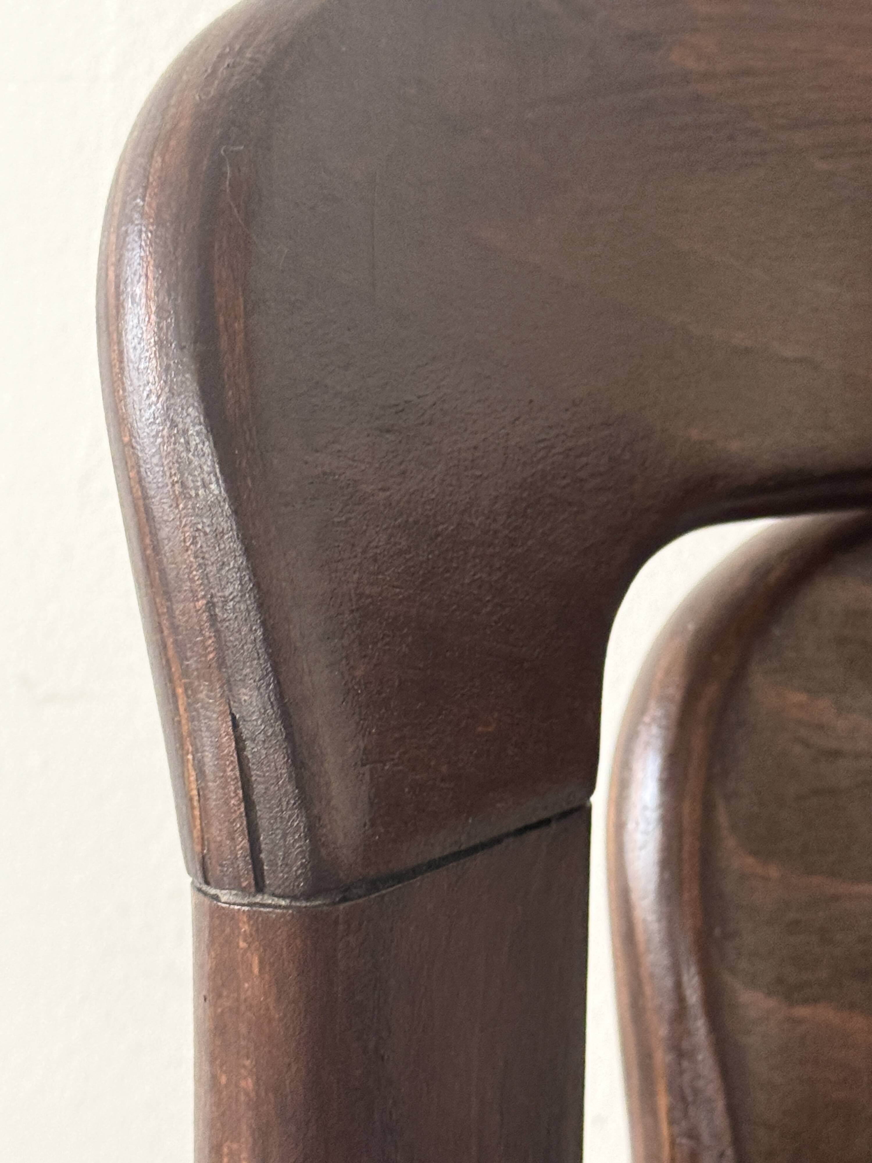 Chaise en bois d'hetre 3300 par Bruno Rey, design Suisse 1970