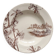 Deep ironstone plate "Cherry Tree" Creil and Montereau