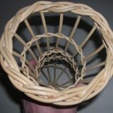 Model head in rattan