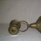 Applique bougeoir en bronze style maritime
