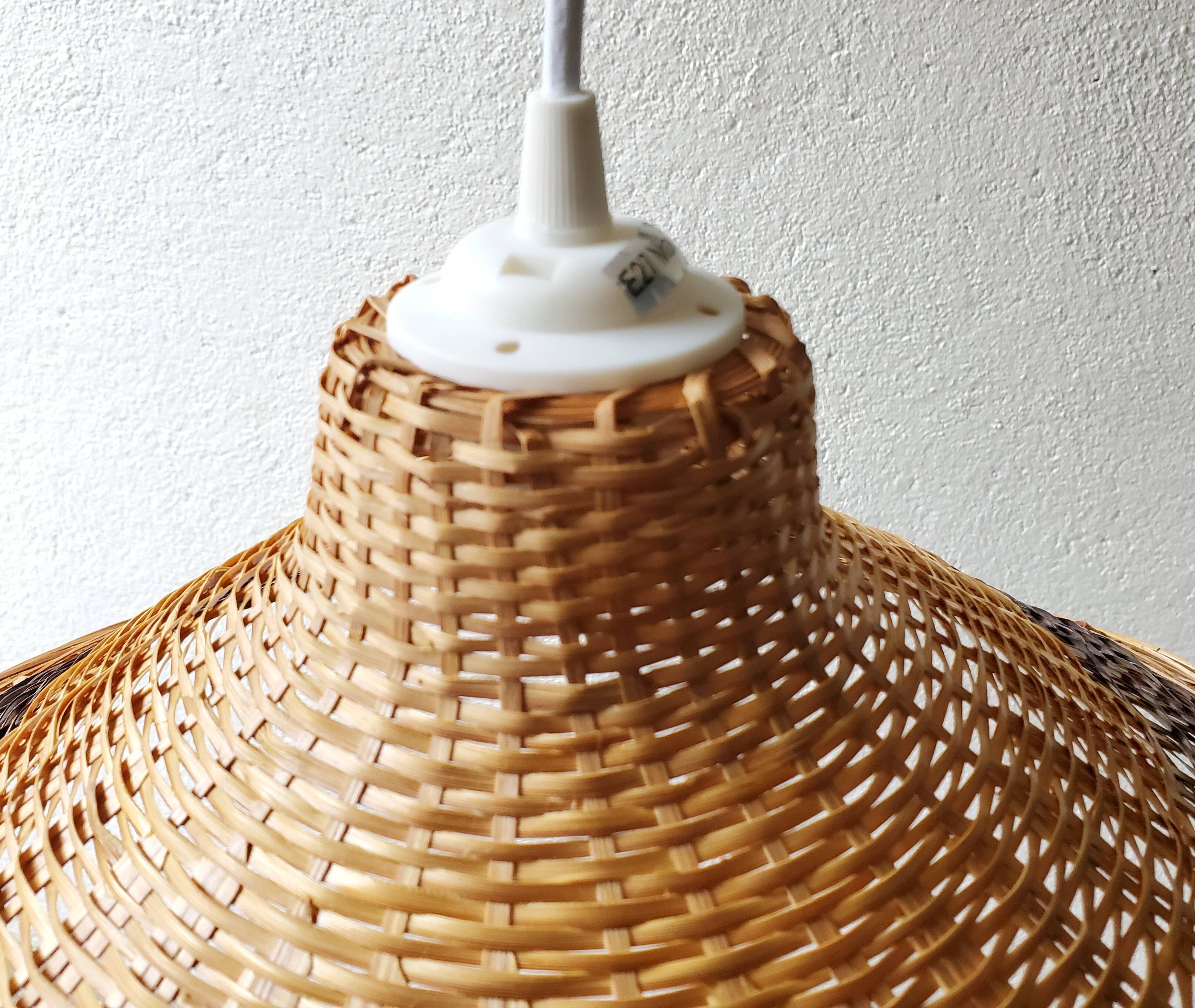 Rattan suspension, 70's