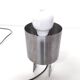 Lampe de table année 70 inox formes géométriques