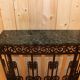 Console d'époque art déco en fer forgé
