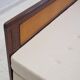 Mid-century meridian by Giuseppe Gibelli with bedside table.