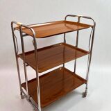 Rare Bremshey Gerlinol Dinett dessert trolley with 3 shelves - 1970