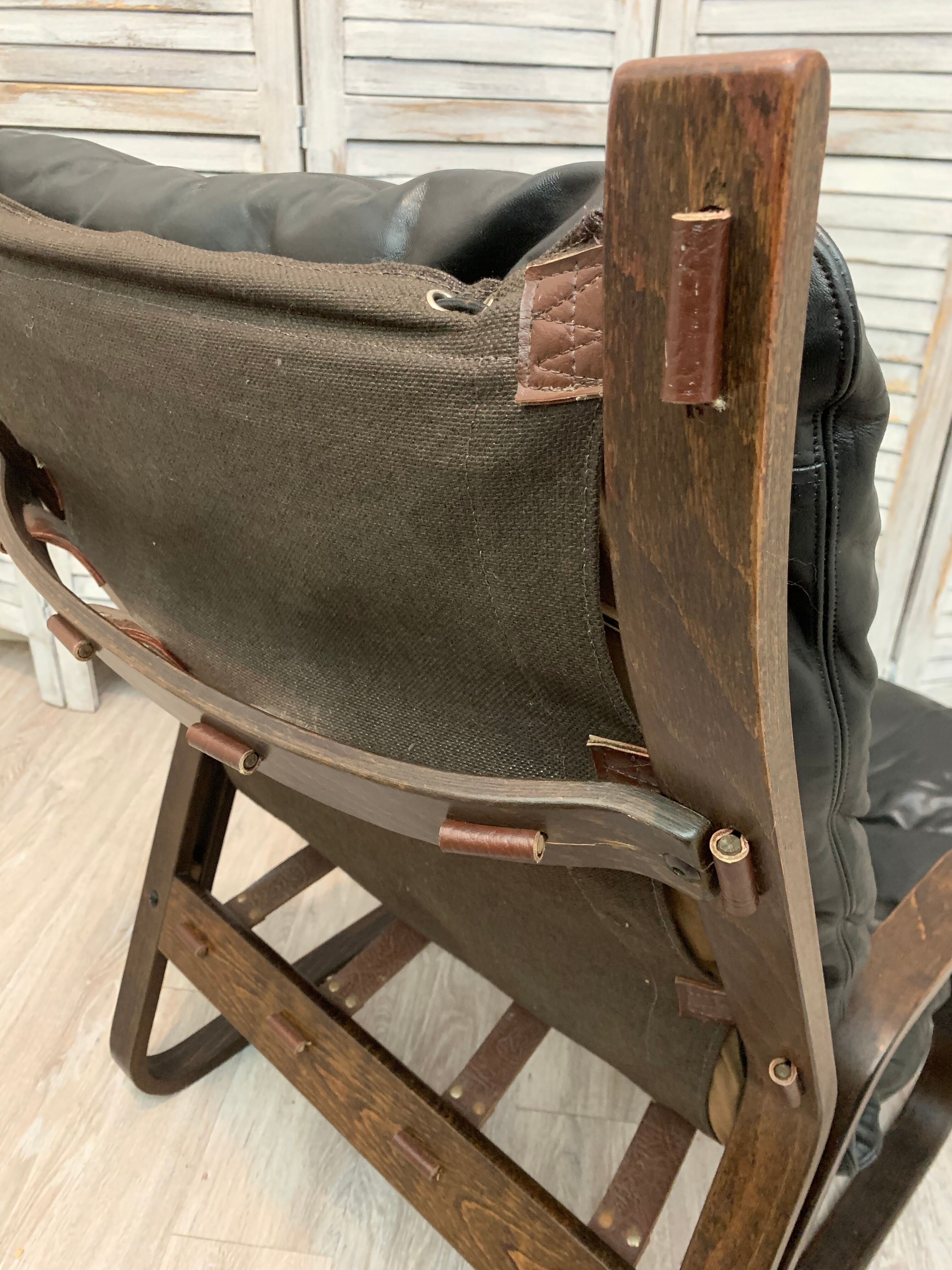 Fauteuil scandinave de Gesele Carlsen 1960