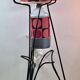 Rare tripod reading lamp Eiffel vintage design 50s/60s