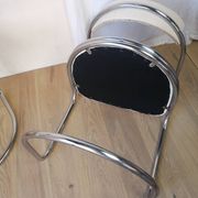 Pair of vintage cantilever chairs Zougoise Victoria, Switzerland.