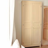 High and narrow Parisian wardrobe