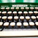 Machine à écrire Remington Concord vert anglais révisée ruban neuf